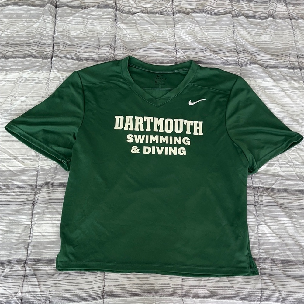 Nike Green Athletic Dri-Fit T-Shirt